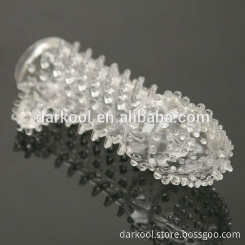 L010/Pleasure Adult Products for men crystal penis sleeve cock ring sex toy for man